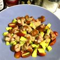 รูป Cooksnap ของ ต่อต่อ เมื่อเขาทำ สลัดอะโวคาโดครีมชีส คีโต