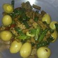 Cooksnap dari Fransiska Erna Damayanti untuk resep Oseng tahu tempe kacang panjang