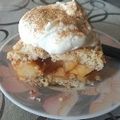 El cooksnap de Laura Sandoval cuando hizo Tarta crumble de manzanas 🍎🍏.