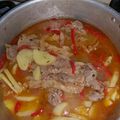 El cooksnap de Pato Ramirez cuando hizo Bifes a la criolla con papas.