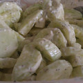 Chanille's cooksnap of when they made Cucumber Salad - I don't like cucumbers and this is so good!!!.