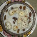 Archna Bhargava's cooksnap of when they made Chawla ki Swadist kheer.