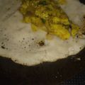 शशि केसरी का कुकस्नैप जब उन्होंने मसाला डोसा सांबर नारियल की चटनी (masala dosa sambar nariyal ki chutney recipe in Hindi) बनाया था।
