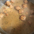 Pearl Perez-Crooks's cooksnap of when they made Swedish Meatballs.