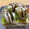 Cooksnap của Bòn Bon khi họ làm theo món Rau câu sơn thuỷ (không bị chảy nước)