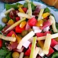 El cooksnap de DelicIANNcook cuando hizo Ensalada de sandía "Contrastes".