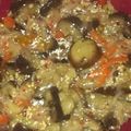 El cooksnap de Edith Graziosi cuando hizo Berenjenas al escabeche.