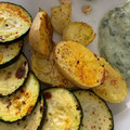 El cooksnap de macondiana03 cuando hizo 🌶🥒🥔Verduras a la plancha con salsa de yogur🥛.