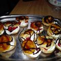 El cooksnap de Patricia Etchesuri cuando hizo Profiteroles.