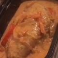 El cooksnap de yamel sanchez cuando hizo Pescado con coco a mi estilo.