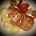 Cooksnap Monka z czasów, kiedy przygotował Kotlety z kurczaka w jogurcie naturalnym i curry.