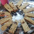 El cooksnap de Anto Bertoni cuando hizo Barritas de avena, banana y almendras.