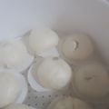 Cooksnap dari Nden Kusmira untuk resep Bakpao Coklat Pandan with Bread Maker