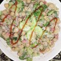 Aqsa mukhtiar's cooksnap of when they made Achari Chat.