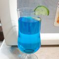 Anousha Qureshi's cooksnap of when they made Blue Hawaii drink.
