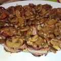 El cooksnap de Rafel Curto cuando hizo Solomillo de cerdo en salsa Pedro Ximénez.