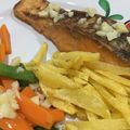 Cooksnap dari ekitchen untuk resep Garlic Butter Salmon Steak