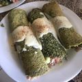 El cooksnap de Nati Aguayo cuando hizo Panqueque de acelga.