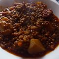 El cooksnap de Pepe cuando hizo Lentejas con chorizo.