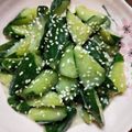 庭秀 的 胡麻醬涼拌小黃瓜 cooksnap