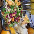 Razia Sultana's cooksnap of when they made Cucumber Tomato & Olive Salad.