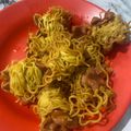 Cooksnap dari Devia Ratna untuk resep Indomie Sosis Goreng Telur Crispy