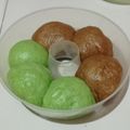 Cooksnap dari Meitsracc untuk resep Roti Kukus pandan