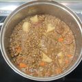 El cooksnap de Marga Ruiz cuando hizo Lentejas pardina.