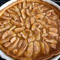 El cooksnap de Olga Serrano cuando hizo Tarta de manzana con mermelada de melocotón.
