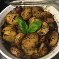 El cooksnap de Alheniel (LAB Humo y Grasa) cuando hizo Patatas al pesto.