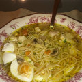 El cooksnap de Nelly Cotora cuando hizo Sopa de fideos de arroz estilo oriental.