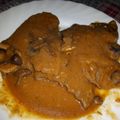 El cooksnap de Mónica Guitart cuando hizo Fricando de ternera con setas o moixarnons.