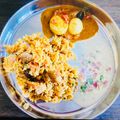 Sudha Abhinav's cooksnap of when they made பேச்சுலர் சிக்கன் பிரியாணி / bachelor chicken biryani.