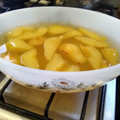El cooksnap de Claudia del Boca cuando hizo Compota de peras.