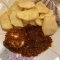 Meerah's Cuisine's cooksnap of when they made Fried Yam and Sauce.