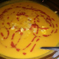 El cooksnap de josi E. cuando hizo Crema de zanahorias.
