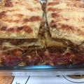 El cooksnap de Mar cuando hizo Lasaña de carne picada.