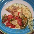 El cooksnap de Agnes Molina cuando hizo Omellette original.