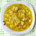 El cooksnap de Leo cuando hizo Patatas guisadas con bacalao.
