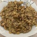 El cooksnap de Lissette Gonzalez cuando hizo Risotto de Champiñones.