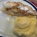 El cooksnap de maria rita murillo cuando hizo Strudel express de peras y manzanas.