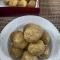 Runu Chowdhury's cooksnap of when they made বেসন লাড্ডু (besan ladoo recipe in Bengali).
