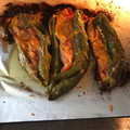 El cooksnap de esthercitamaja cuando hizo Pimientos Italianos  Rellenos.