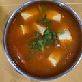 廖文仲 的 意外好喝の蕃茄豆腐湯～ cooksnap