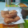 El cooksnap de Lorena varela cuando hizo Tortas Fritas de Aceite.
