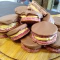 El cooksnap de Kele cuando hizo Alfajor Red velvet.
