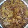 El cooksnap de Valeria Cabares cuando hizo Torta húmeda invertida de manzanas.