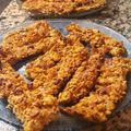 El cooksnap de Juli Bustos cuando hizo Barras de cereal y snack.