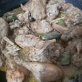 Sadaf Abdul Karim's cooksnap of when they made Chicken White Karahi.