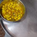 Saanvi Singhal 's cooksnap of when they made Lobhiya.
